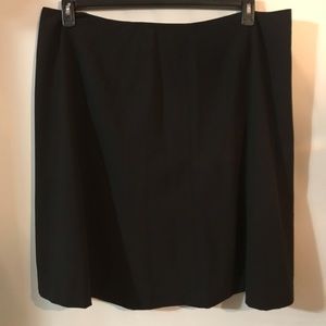 Calvin Klein Black A Line Skirt Size 20W